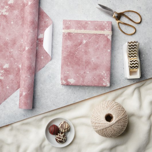 Roze Knetterverjaardag Cadeaupapier (Crafts)