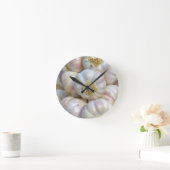 roze knoflook ronde klok (Huis)