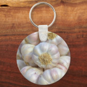 roze knoflook sleutelhanger (Voorkant)
