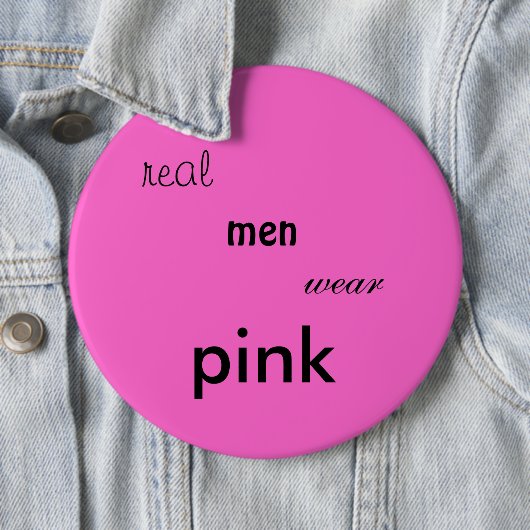 roze knop ronde button 6,0 cm (In situ)