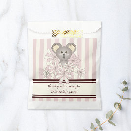 Roze Koala Baby Meisje Douche / Kids Verjaardagsfe Bedankzakje