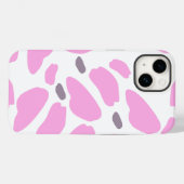  roze Koe printpatroon Case-Mate iPhone Case (Achterkant (horizontaal))