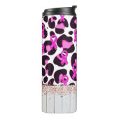 Roze Koe voor bewustmaking omtrent borstkanker Afd Thermosbeker (Gedraaid links)