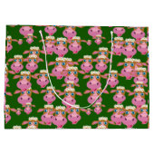 Roze koeien groot cadeauzakje (Achterkant)