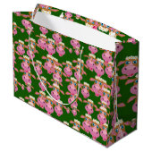 Roze koeien groot cadeauzakje (Achterkant Gekanteld)