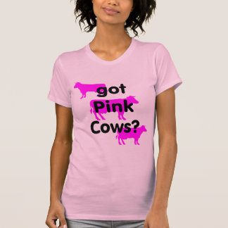 Roze koeien t-shirt