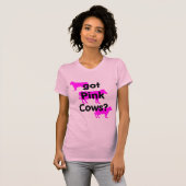 Roze koeien t-shirt (Voorkant volledig)