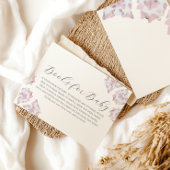 Roze Koeienhuid Luier Raffle Kaart