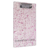 Roze Koeienhuid Patroon Klembord (Rechts)