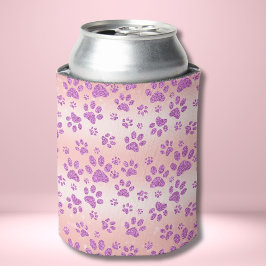 Roze Koeienvlekken Dierenprint Blikjeskoeler