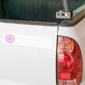 Roze koekje. bumpersticker (Op Truck)