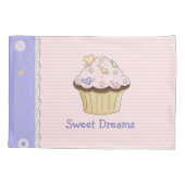  roze koekje Pillow Hoesje Kussensloop (Achterkant)