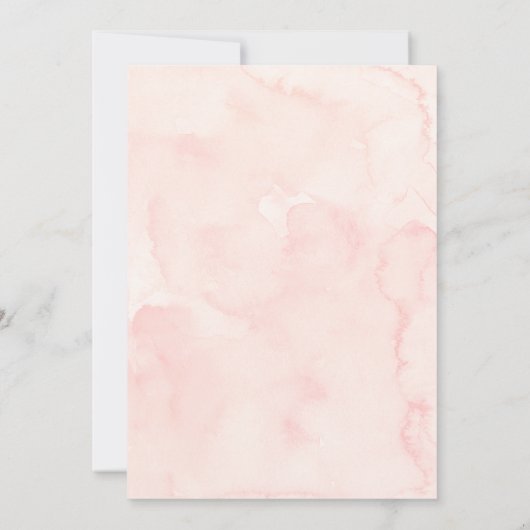 Roze koekje twee lieve tweede verjaardag kaart (Achterkant)