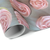 Roze koekjes cadeaupapier (Rol Hoek)