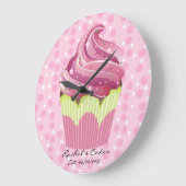 Roze koekjes smaakvolle Sweets Clock Grote Klok (Hoek)