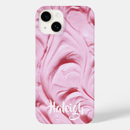 Roze koekjes, voorkant Case-Mate iPhone case (Achterkant)