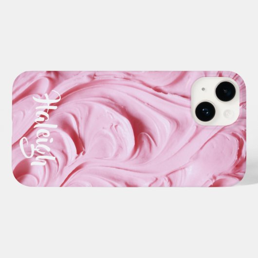 Roze koekjes, voorkant Case-Mate iPhone case (Achterkant (horizontaal))