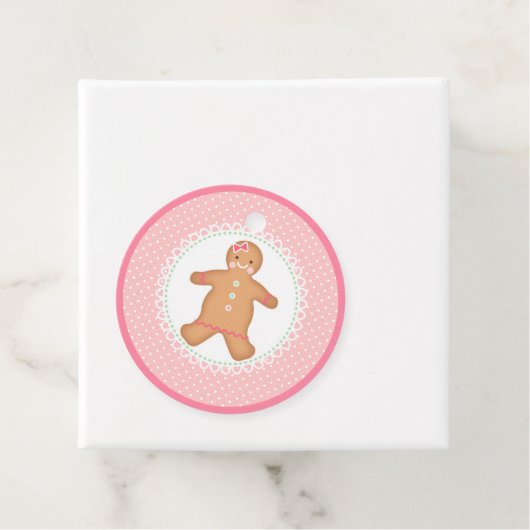 Roze koekjeskoekjeskoekje bedankjes labels (In situ)