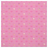 Roze koekjespatroon stof (Swatch)