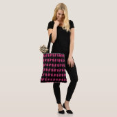 Roze Koekoeksklokken Tote Bag (Op model)