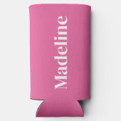 Roze Koelbox op maat voor Bachelorette Seltzer Blikjeskoeler (Achterkant)