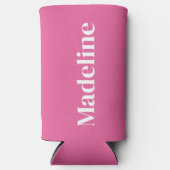 Roze Koelbox op maat voor Bachelorette Seltzer Blikjeskoeler (Voorkant)