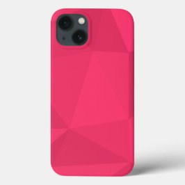 Roze, koele, unieke, trendy driehoek illustratie Case-Mate iPhone case