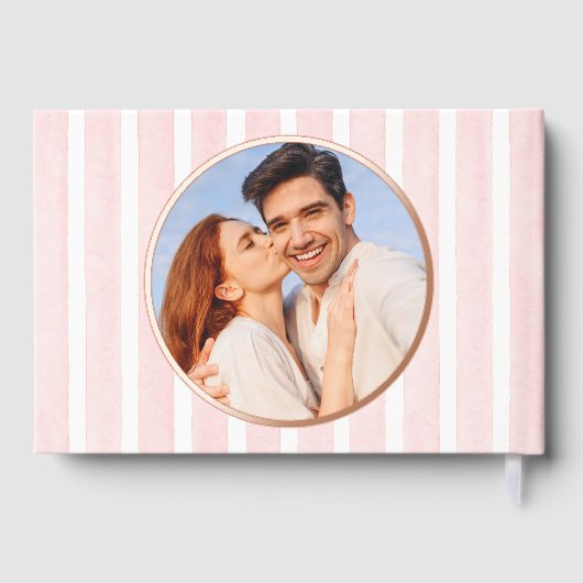 Roze Koffie Bruidsmeisjesfeest Gastenboek (Achterkant)