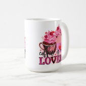 ROZE KOFFIE IS MIJN MINNAAR KOFFIEMOK (Voorkant rechts)