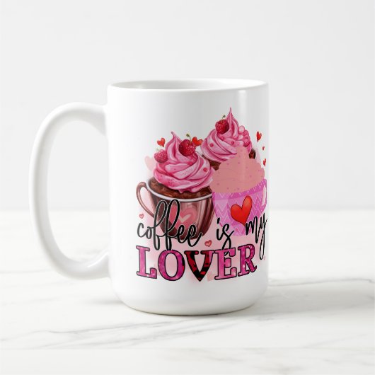 ROZE KOFFIE IS MIJN MINNAAR KOFFIEMOK (Links)