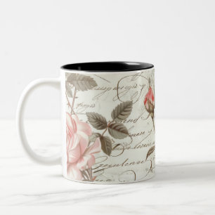 Roze koffie-Mok Tweekleurige Koffiemok