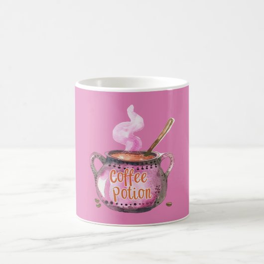 Roze Koffie Toverdrank Pot Koffiemok (Center)