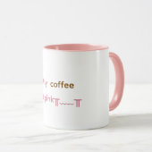 Roze koffiemok mok (Voorkant rechts)