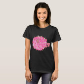 Roze Kogelvis Watercolorontwerp T-shirt (Voorkant volledig)
