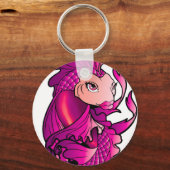 Roze koi sleutelhanger (Voorkant)