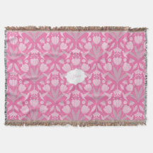 Roze Kolibrie Coquette Gepersonaliseerde bloemen