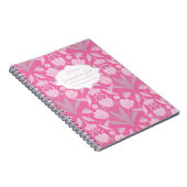 Roze Kolibrie Coquette Gepersonaliseerde Compositi Notitieboek (Rechterzijde)