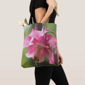 Roze Kolomventiel Sluiten Tote Bag (Dichtbij)
