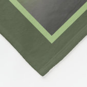 Roze Kolomventilator Abstract gepersonaliseerd Fleece Deken (Hoek)