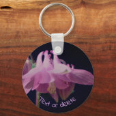 Roze Kolomventilator op maat Sleutelhanger (Achterkant)