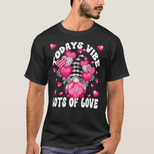 Roze komijn met roze baard voor vrouwen die valent t-shirt