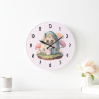 Roze konijn & ei gevormd huis kawaii stijl