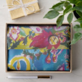 ROZE KONIJN, KERSTDECOR, KAARSEN, HOLLYBERRIES TISSUEPAPIER (Geschenk)