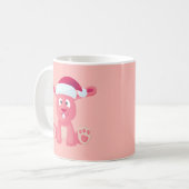 Roze Konijn Koffiemok (Voorkant links)