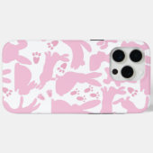 Roze Konijnen Patroon Case-Mate iPhone Case (Achterkant (horizontaal))