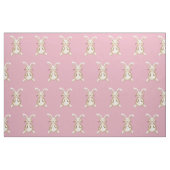 Roze konijntjes stof (Fat Quarter)