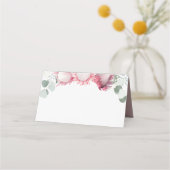 Roze Koning Protea Boho Botanical Plaatskaartje (Achterkant)