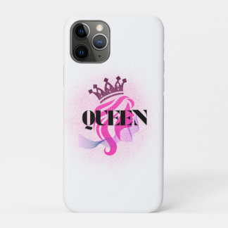 Roze Koningin Kroon Ontwerp – Zelfverzekerde Vrouw Case-Mate iPhone Case