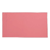 Roze koningsgrootte Hoesje Paar Kussensloop (Achterkant-Links)