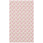 Roze Kool Roos Cottagecore Tafelkleed (Voorkant)